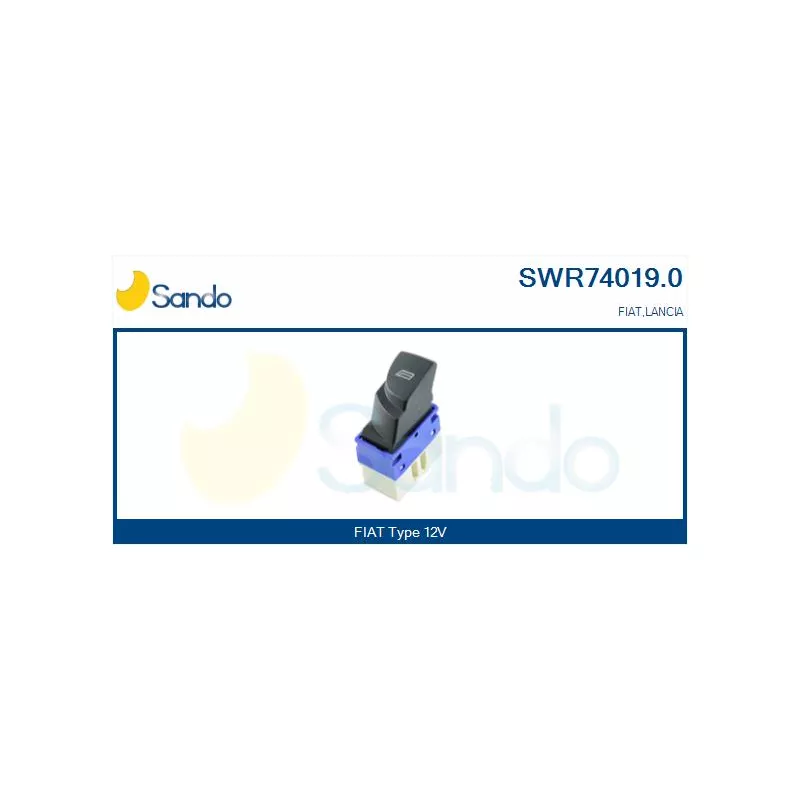 Interrupteur, lève-vitre SANDO SWR74019.0