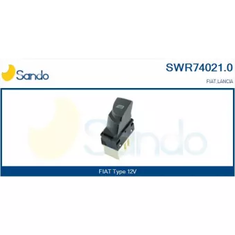 Interrupteur, lève-vitre SANDO SWR74021.0