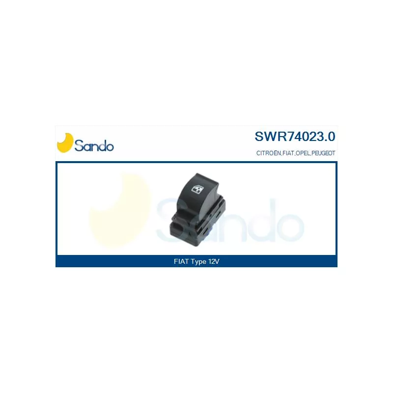 Interrupteur, lève-vitre SANDO SWR74023.0