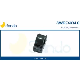 Interrupteur, lève-vitre SANDO SWR74034.0