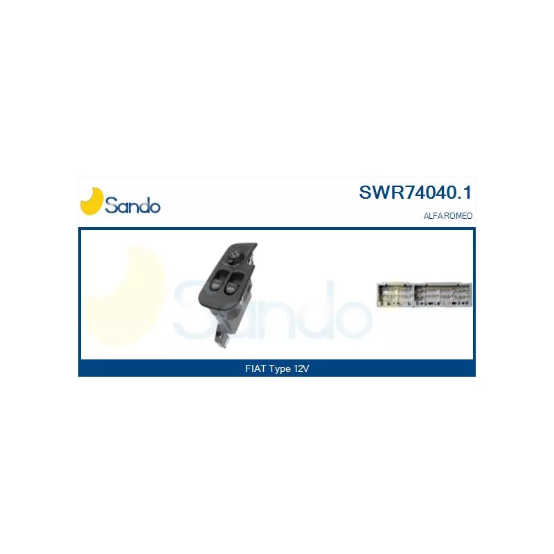 Interrupteur, lève-vitre SANDO SWR74040.1