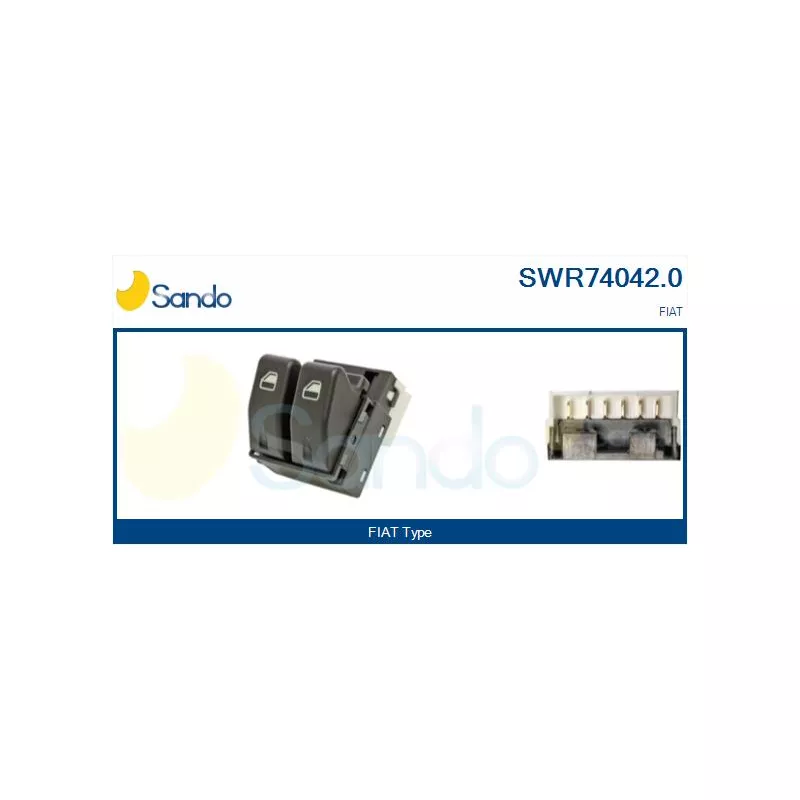 Interrupteur, lève-vitre SANDO SWR74042.0