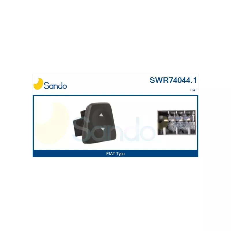 Interrupteur, lève-vitre avant droit SANDO SWR74044.1