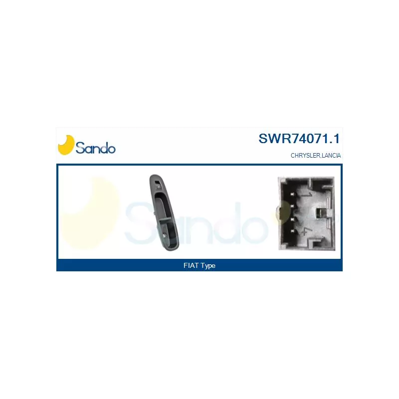 Interrupteur, lève-vitre SANDO SWR74071.1