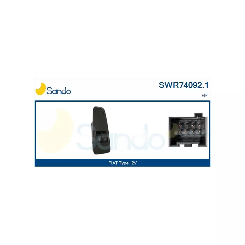 Interrupteur, lève-vitre SANDO SWR74092.1