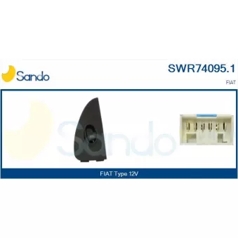 Interrupteur, lève-vitre SANDO SWR74095.1