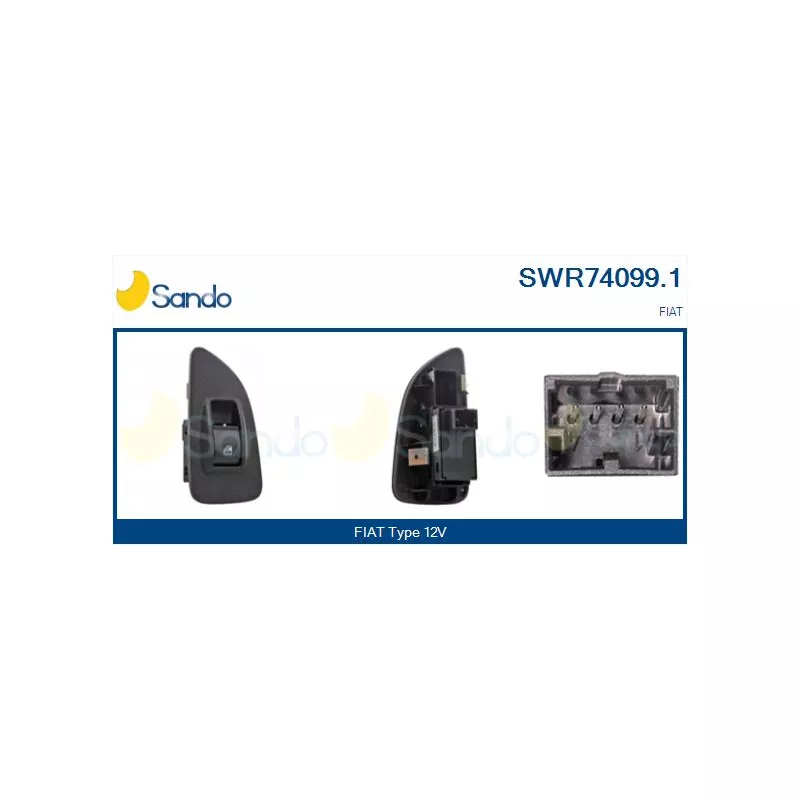 Interrupteur, lève-vitre SANDO SWR74099.1