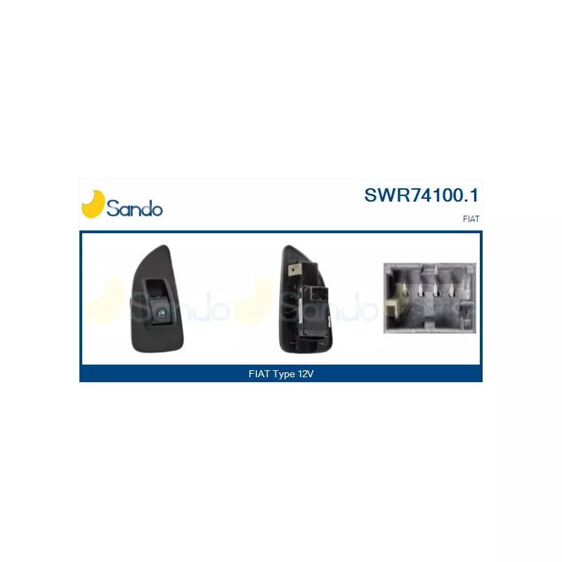 Interrupteur, lève-vitre SANDO SWR74100.1
