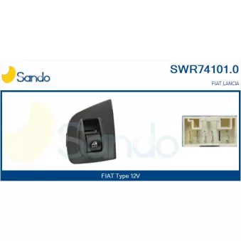 Interrupteur, lève-vitre SANDO SWR74101.0