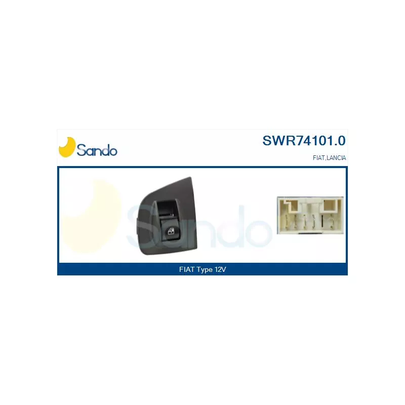 Interrupteur, lève-vitre SANDO SWR74101.0
