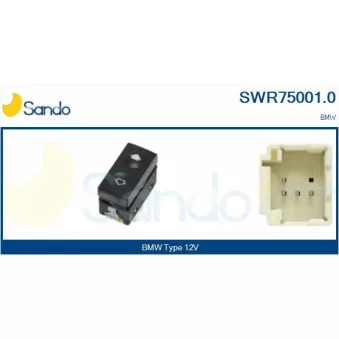Interrupteur, lève-vitre SANDO SWR75001.0