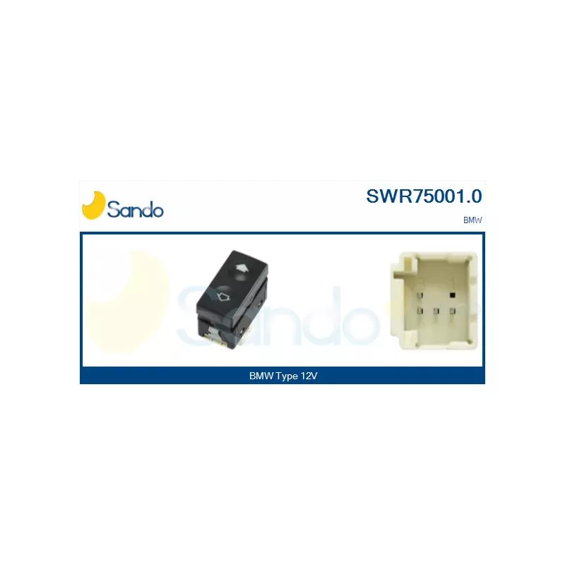 Interrupteur, lève-vitre SANDO SWR75001.0
