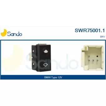 Interrupteur, lève-vitre SANDO SWR75001.1