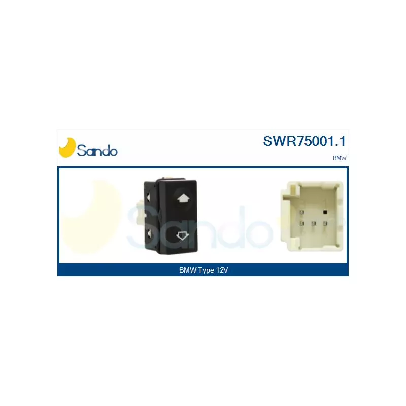 Interrupteur, lève-vitre SANDO SWR75001.1