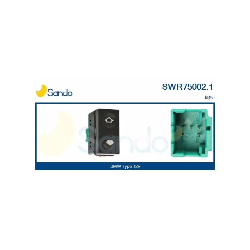 Interrupteur, lève-vitre SANDO SWR75002.1