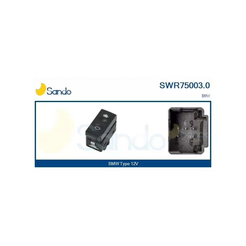 Interrupteur, lève-vitre SANDO SWR75003.0