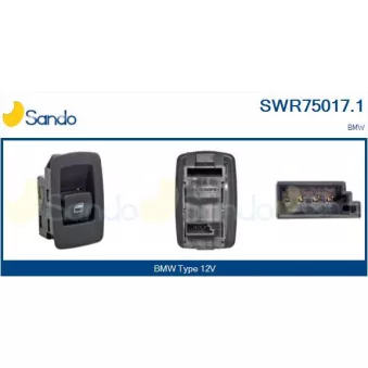 Interrupteur, lève-vitre SANDO SWR75017.1