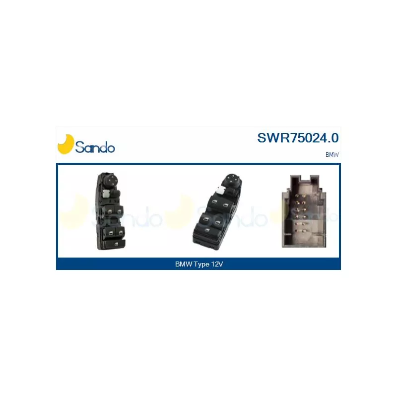 Interrupteur, lève-vitre SANDO SWR75024.0