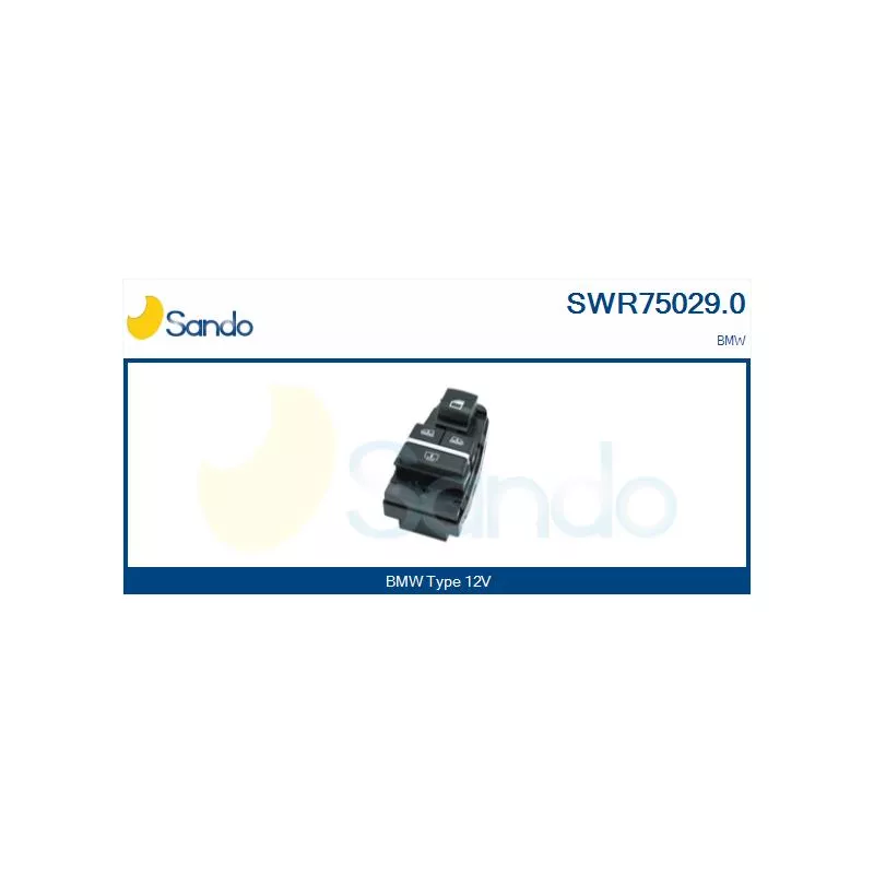 Interrupteur, lève-vitre SANDO SWR75029.0