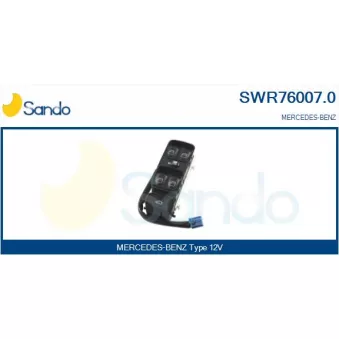 Interrupteur, lève-vitre SANDO SWR76007.0