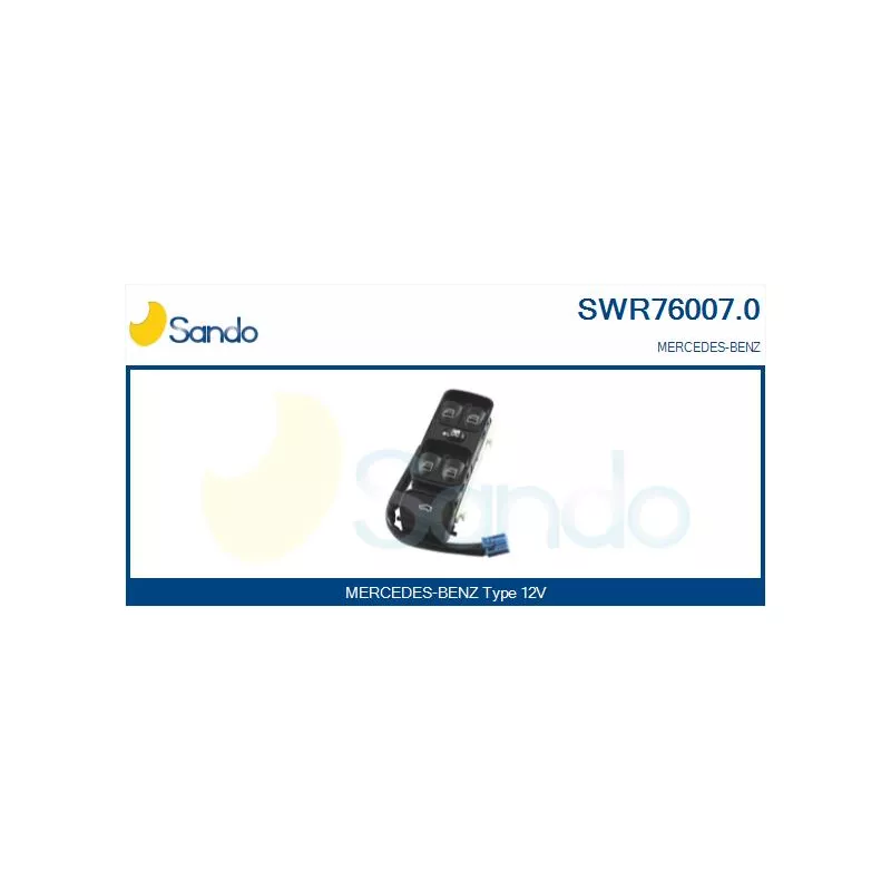 Interrupteur, lève-vitre SANDO SWR76007.0