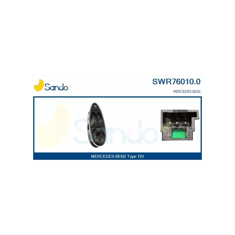 Interrupteur, lève-vitre SANDO SWR76010.0