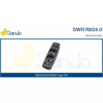 Interrupteur, lève-vitre SANDO SWR76024.0