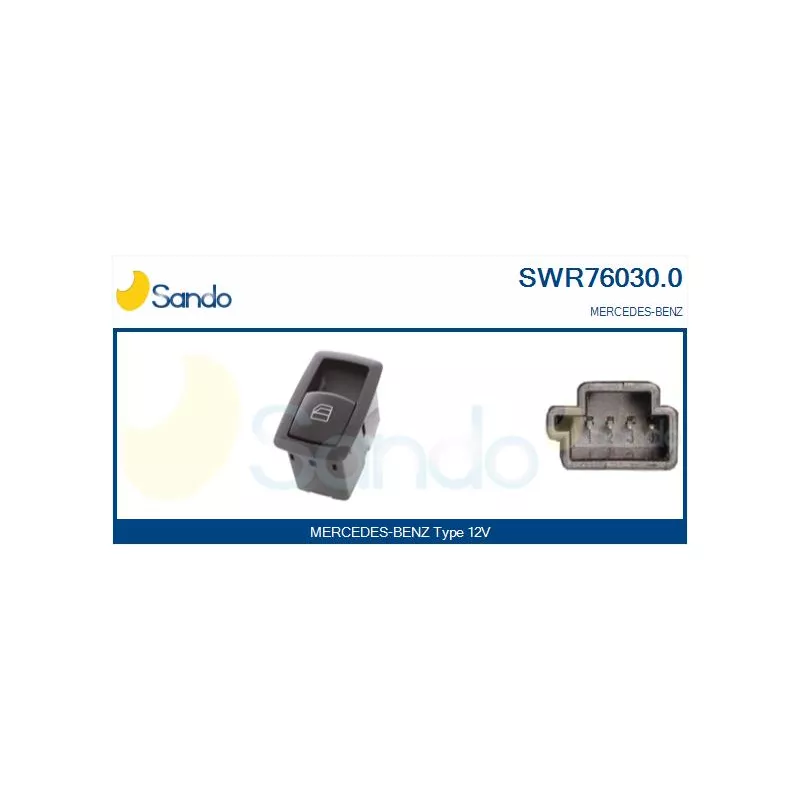 Interrupteur, lève-vitre SANDO SWR76030.0