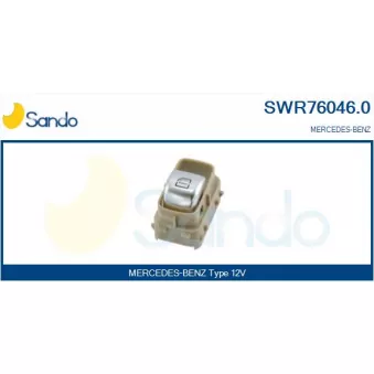 Interrupteur, lève-vitre SANDO SWR76046.0