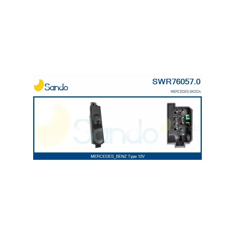 Interrupteur, lève-vitre SANDO SWR76057.0