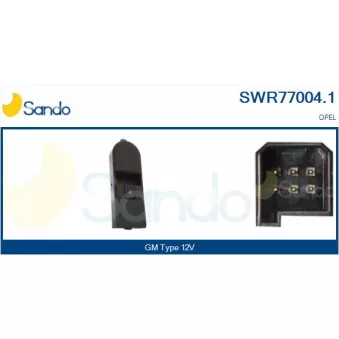 Interrupteur, lève-vitre SANDO SWR77004.1