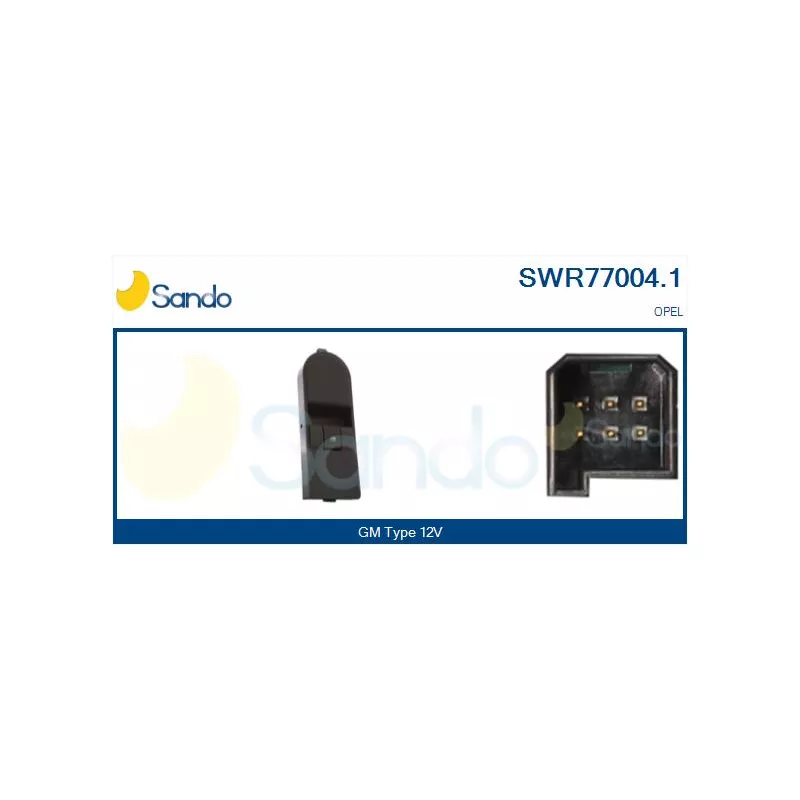 Interrupteur, lève-vitre SANDO SWR77004.1