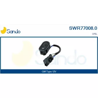 Interrupteur, lève-vitre SANDO SWR77008.0