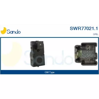 Interrupteur, lève-vitre SANDO SWR77021.1