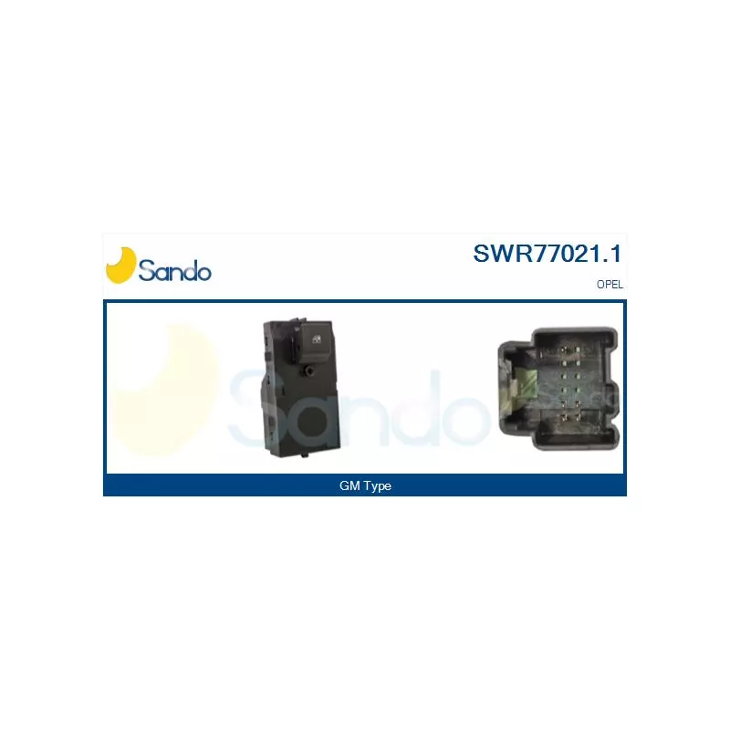 Interrupteur, lève-vitre SANDO SWR77021.1