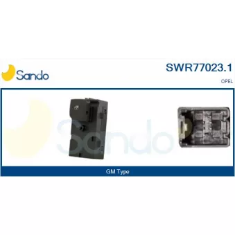 Interrupteur, lève-vitre SANDO SWR77023.1