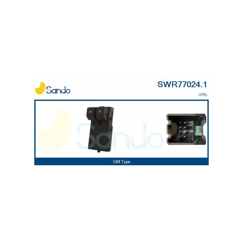 Interrupteur, lève-vitre SANDO SWR77024.1