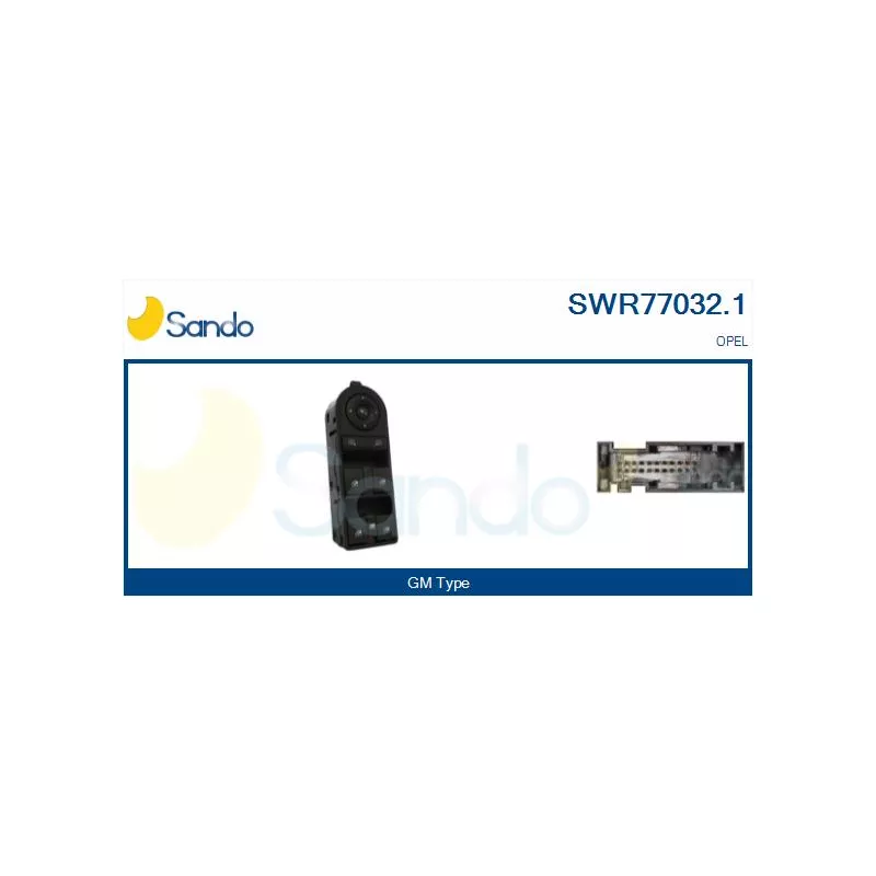 Interrupteur, lève-vitre SANDO SWR77032.1