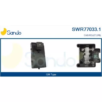 Interrupteur, lève-vitre SANDO SWR77033.1