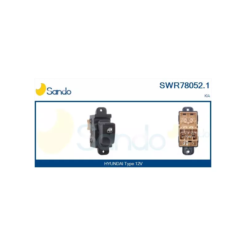 Interrupteur, lève-vitre SANDO SWR78052.1