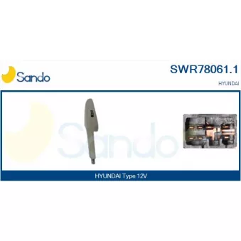 Interrupteur, lève-vitre arrière droit SANDO SWR78061.1