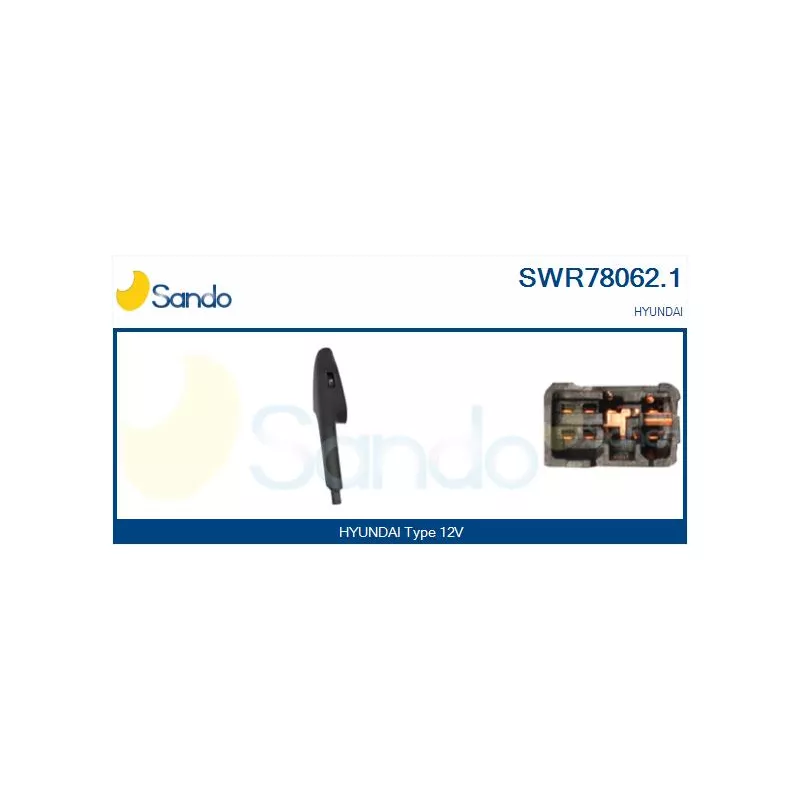 Interrupteur, lève-vitre arrière droit SANDO SWR78062.1