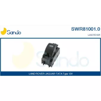 Interrupteur, lève-vitre SANDO SWR81001.0