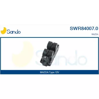 Interrupteur, lève-vitre SANDO SWR84007.0