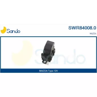 Interrupteur, lève-vitre SANDO SWR84008.0