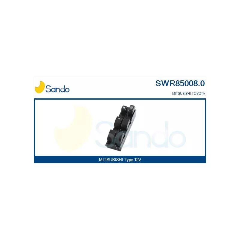 Interrupteur, lève-vitre SANDO SWR85008.0