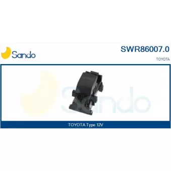 Interrupteur, lève-vitre SANDO SWR86007.0
