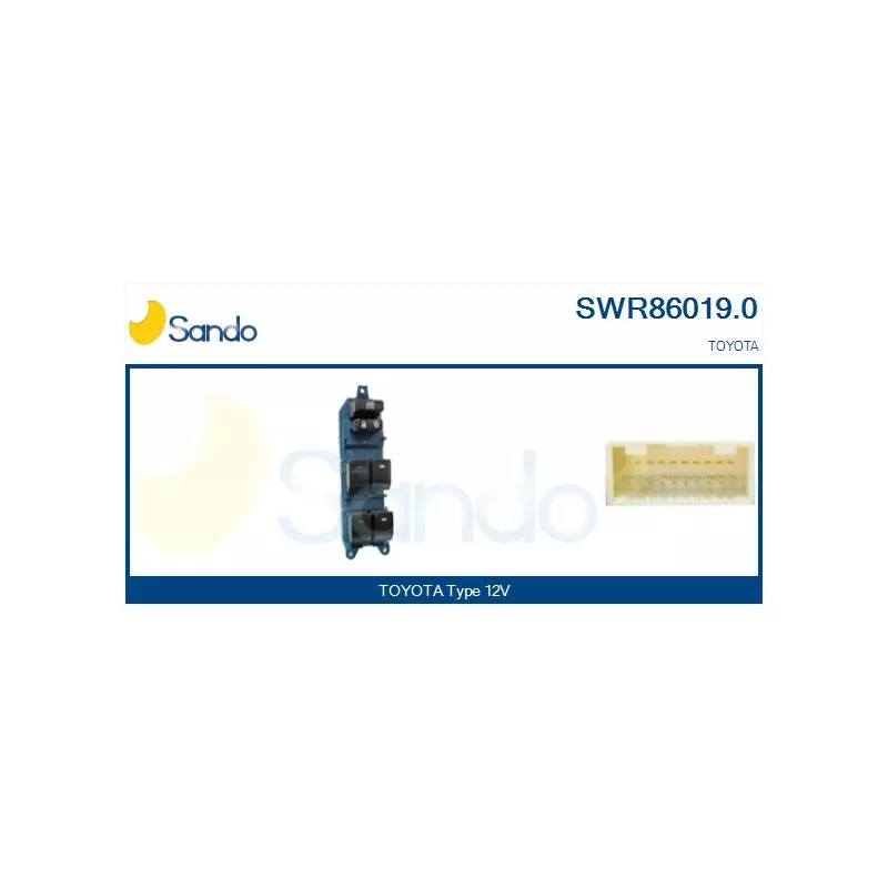 Interrupteur, lève-vitre SANDO SWR86019.0