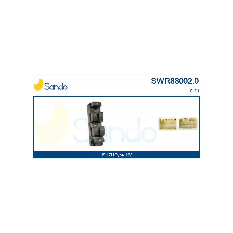 Interrupteur, lève-vitre SANDO SWR88002.0