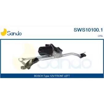 Système de nettoyage des vitres SANDO SWS10100.1